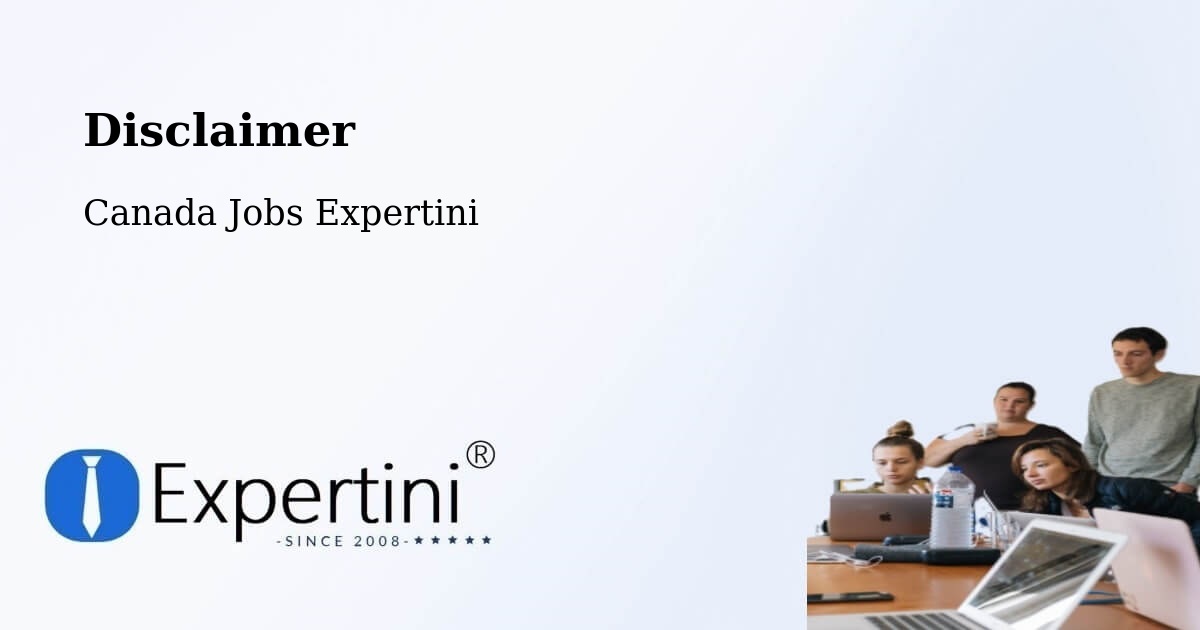 Disclaimer – Lac Simon - Canada Jobs Expertini