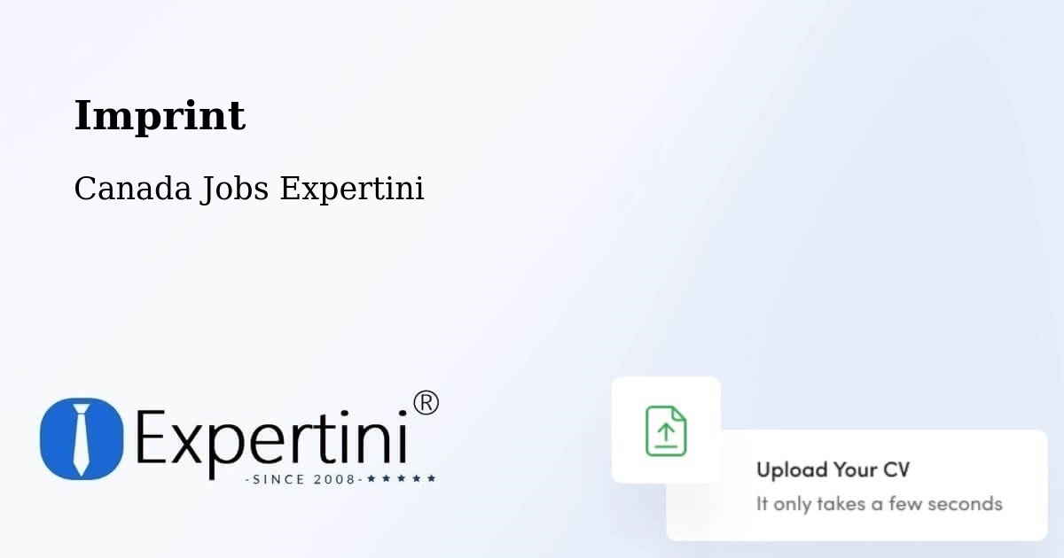 Imprint – Lac Simon - Canada Jobs Expertini