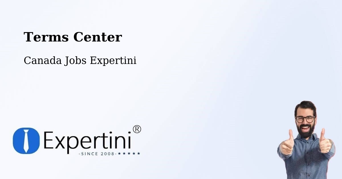 Terms of Service – Lac Simon - Canada Jobs Expertini